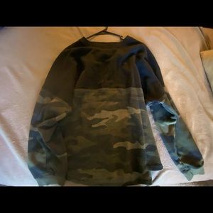 Victoria’s Secret PINK camo crew
